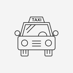 taxi line icon