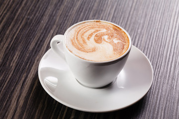 cup of cappuccino