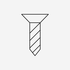 screw line icon
