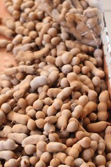 fruit tamarind in the market