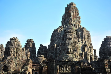 Fototapeta na wymiar Angkor Bayon Temple in Cambodia