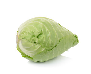 cabbage on white background