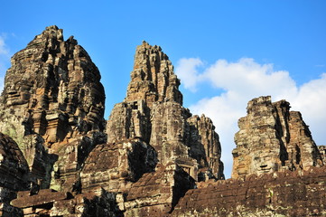 Fototapeta na wymiar Angkor Bayon Temple in Cambodia