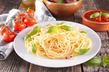 spaghetti and meatball