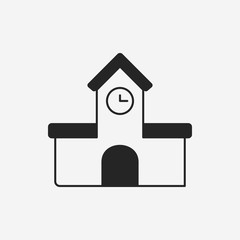 school building icon