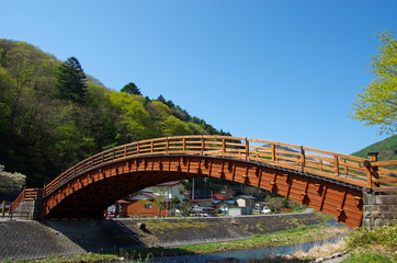 Fototapeta na wymiar 木曽の大橋