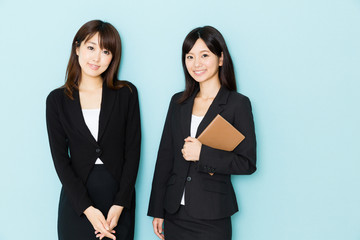 portrait of asian businesswomen
