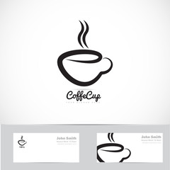 Coffee cup logo