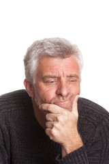 male elderly older depression