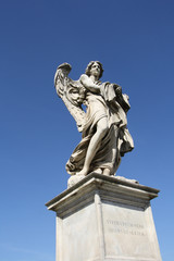 Fototapeta premium Rome.Angel.Ponte Sant'Angelo.