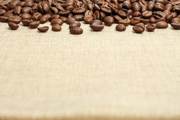 Coffee bean background