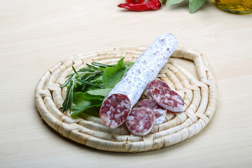 Spanish sausage - fuet