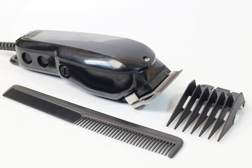 hair clipper isolated on white background
