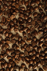 Coffee bean background