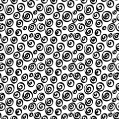 Seamless stylish hand drawn pattern. 