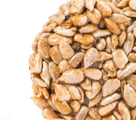 Sunflower seeds in sweet syrup.