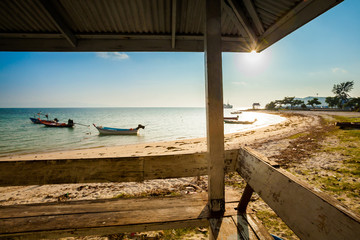 Sunset on Koh Phangan island