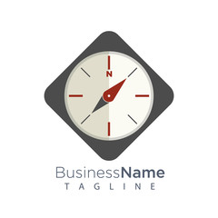 compass vector logo icon