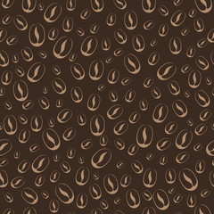 Coffee seamless pattern