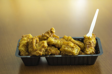 Kibbeling traditional dutch snack