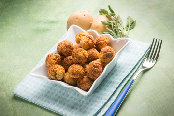 potatoes meatballs