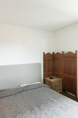 Apartment, interior of a comfortable bedroom