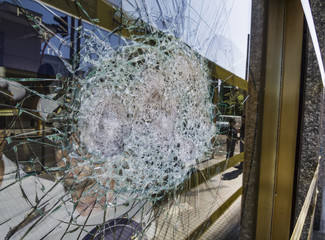 shattered glass