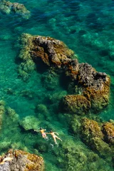 Fototapeten Mediterranes Europa snorkeling, Cap de Peyrefite, Languedoc-Roussillon, France  © Richard Semik