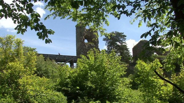 Castle ruins Zubstejn 