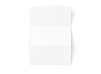 Briefpapier Vorlage weiss