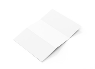 Briefpapier Vorlage weiss