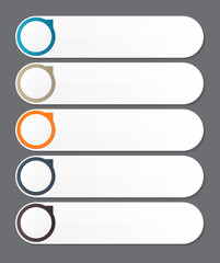 Obraz premium Infographic Design Elements for Your Business Vector Illustratio