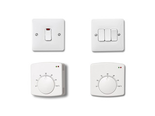 Light and heating controls.