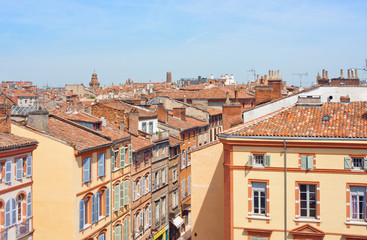 Vue sur les toits de Toulouse