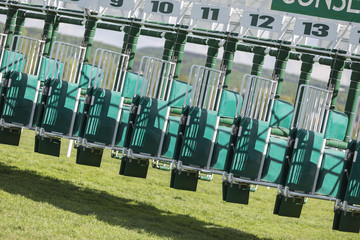 Start gates for horse races