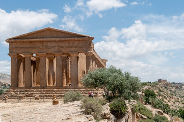 Fototapeta na wymiar Agrigento, tempio 3