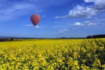 Yorkshire Countryside - Hot Air Balloon