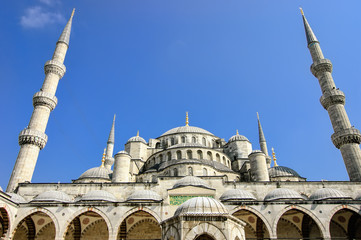 Fototapeta na wymiar The Blue Mosque, Istanbul Turkey