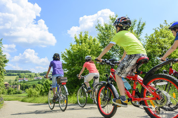 gemeinsame Radtour im Grünen