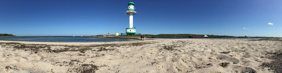 Fototapeta na wymiar Friedrichsorter Leuchtturm in Kiel