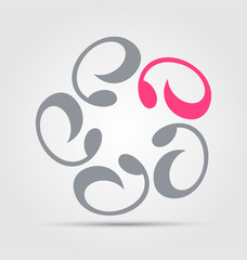 Originally created business icon