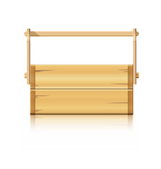 Wooden box for various tools
