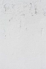 Grungy white concrete wall background