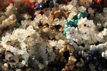 color minerals background