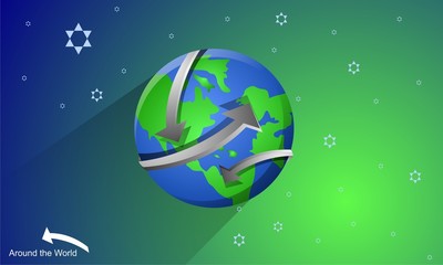 The Globe Of Earth Background and Wallpaper