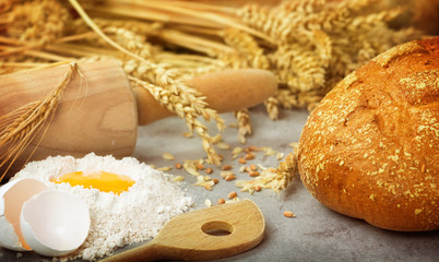 Frisches Brot backen