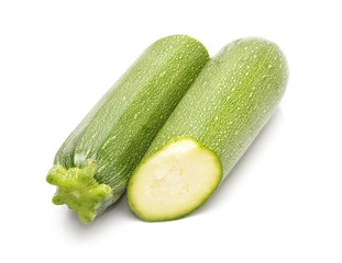 Fresh green zucchini