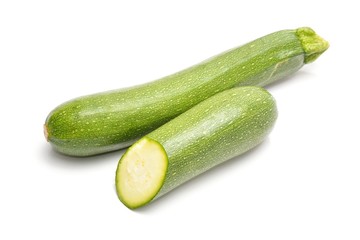 Fresh green zucchini