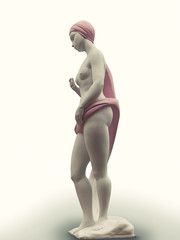 sculpture of a woman