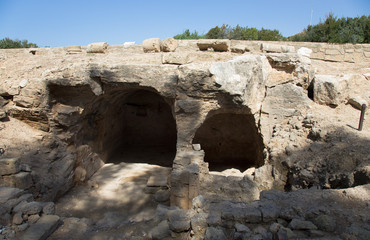 The excavations of ancient settlements